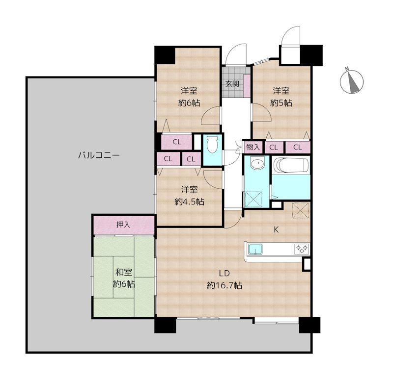 間取図・土地図