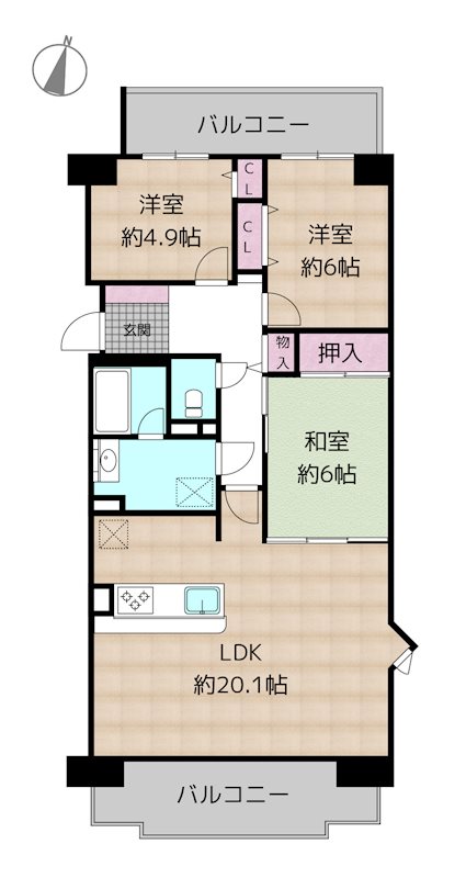 間取図・土地図