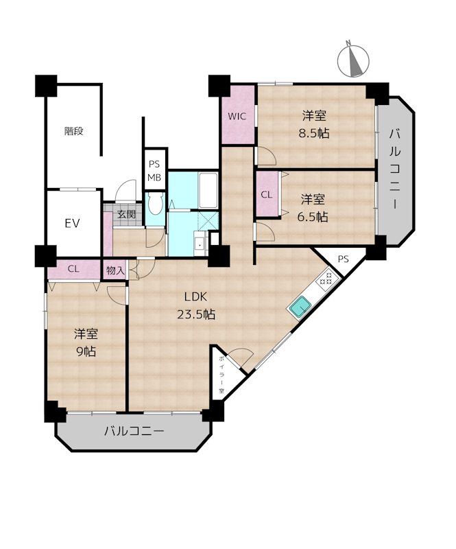 間取図・土地図