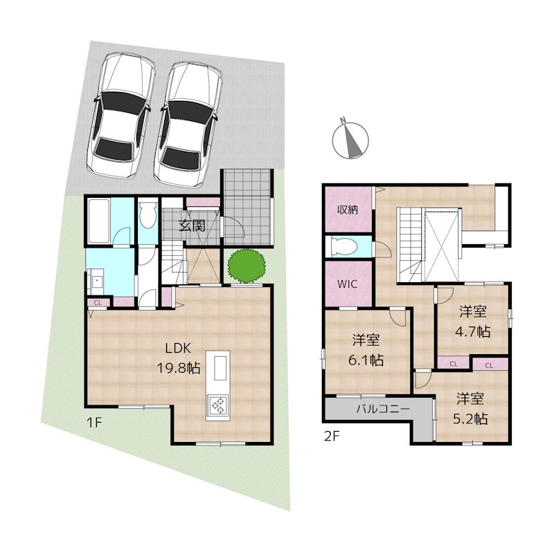 長久手市宮脇 2号地 新築一戸建て