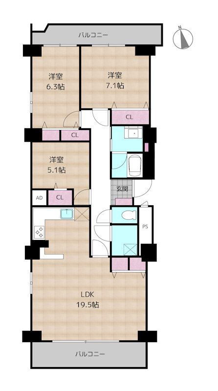 間取図・土地図