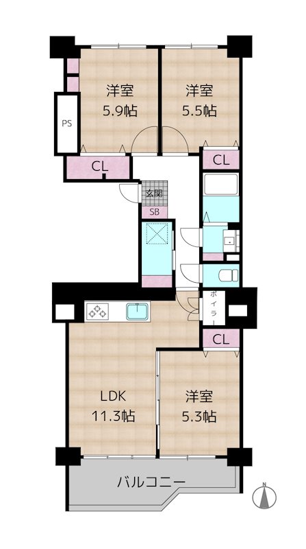 間取図・土地図