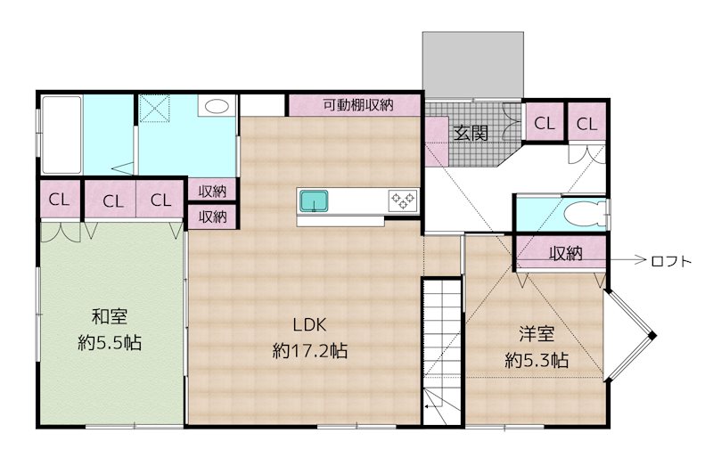 間取図・土地図
