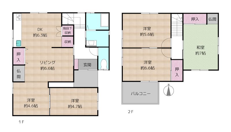 間取図・土地図