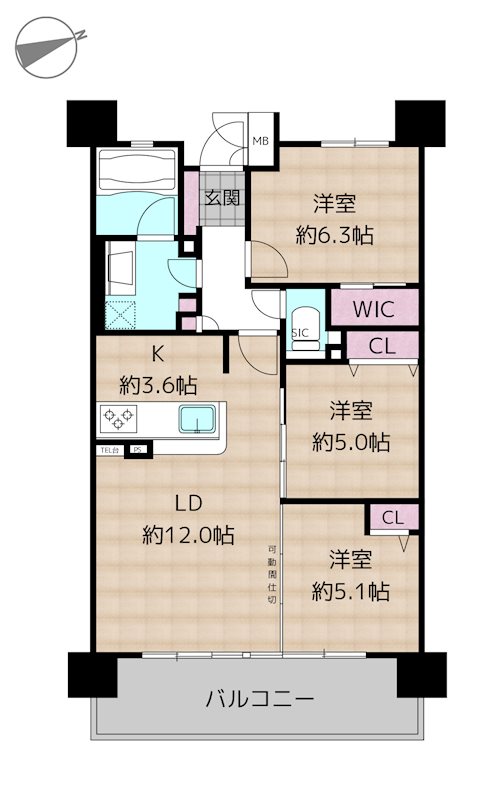 間取図・土地図