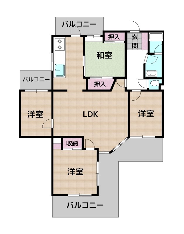 間取図・土地図