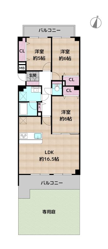 間取図・土地図