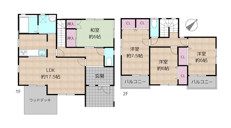 間取図・土地図