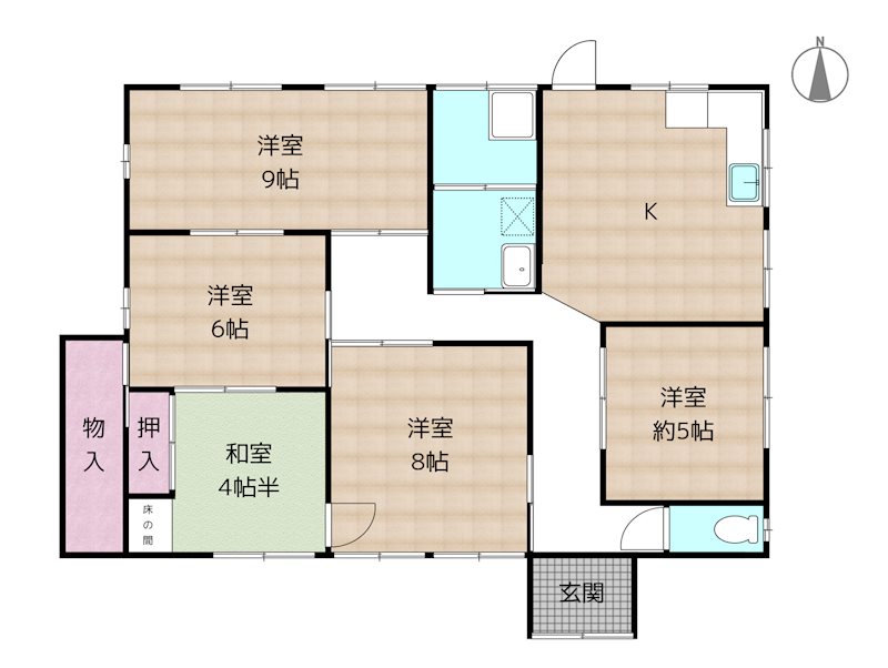 間取図・土地図