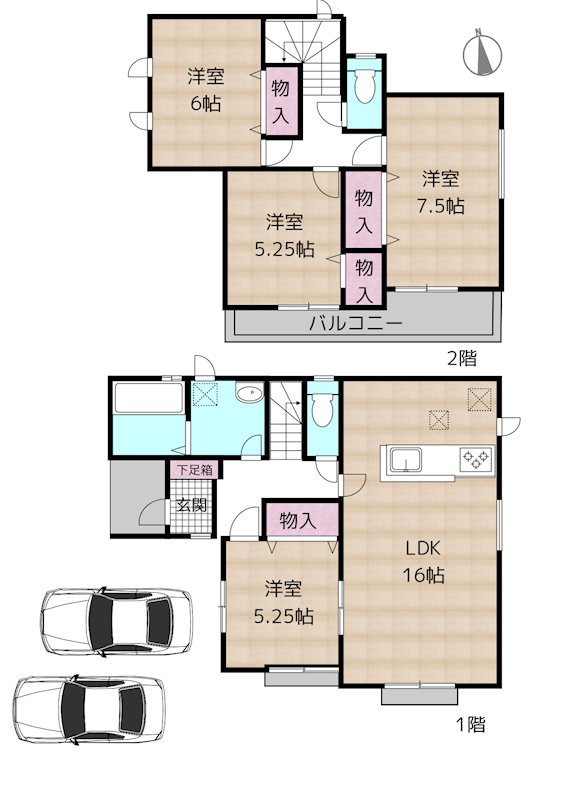 間取図・土地図