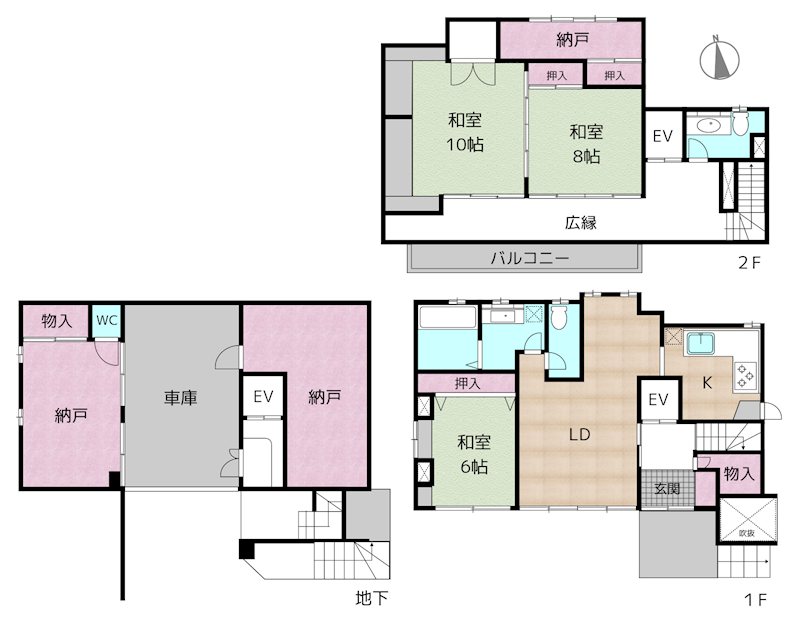 間取図・土地図