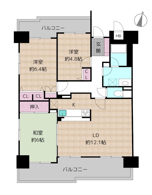 間取図・土地図