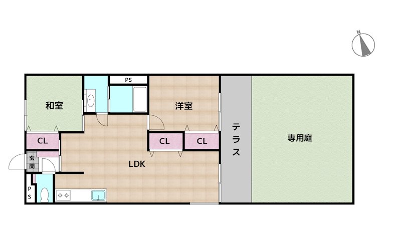間取図・土地図