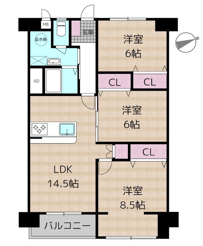 間取図・土地図