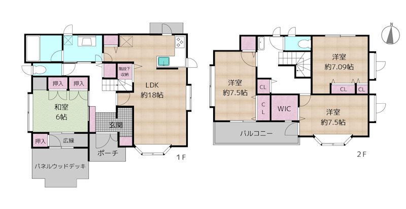間取図・土地図