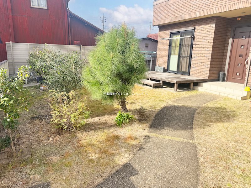 現地写真（庭）