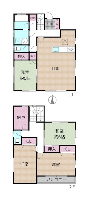 間取図・土地図