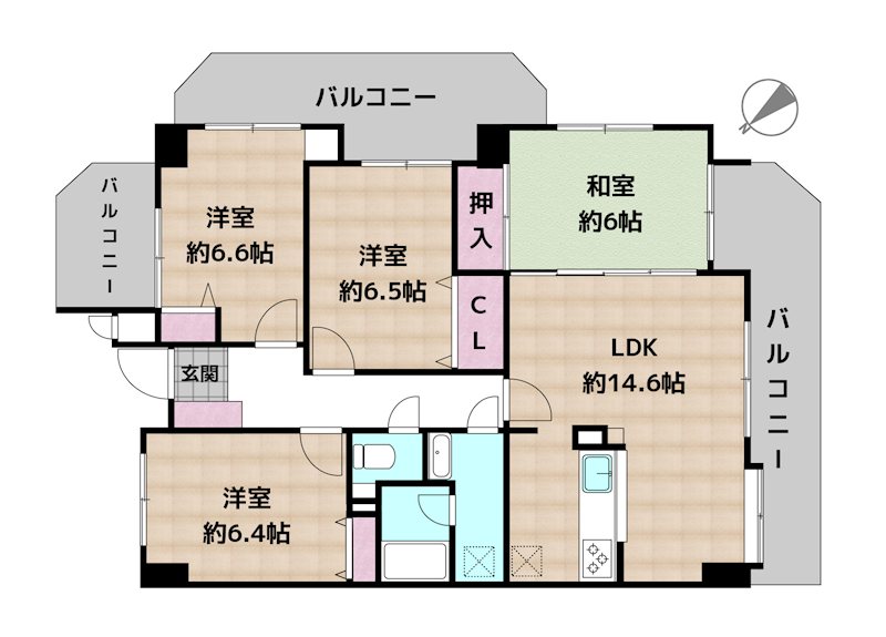 間取図・土地図