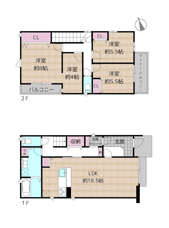 間取図・土地図