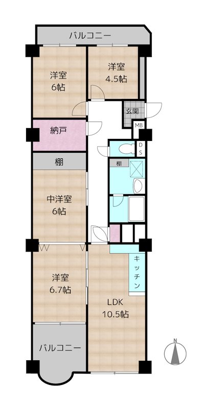 間取図・土地図