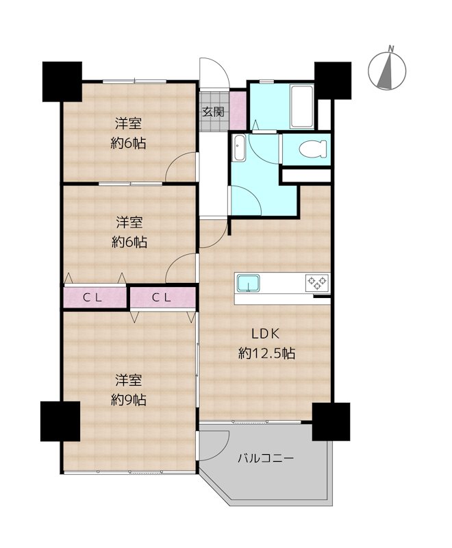 間取図・土地図