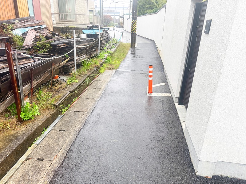 現地写真（前面道路含む現地写真）