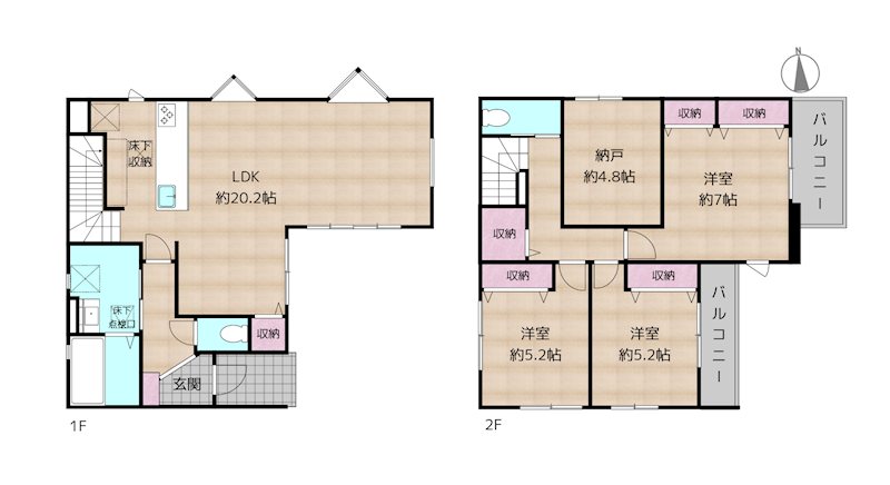 間取図・土地図