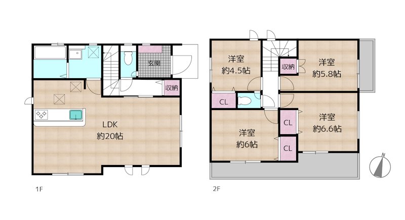 間取図・土地図
