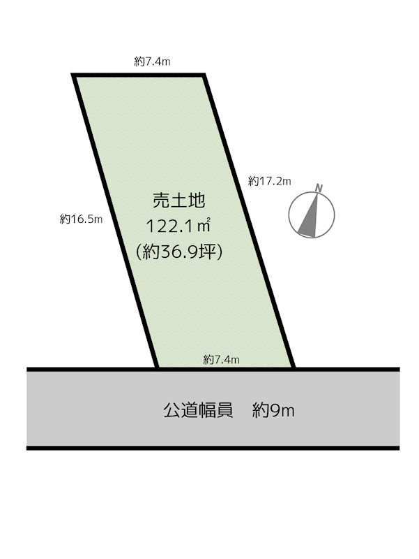 間取図・土地図
