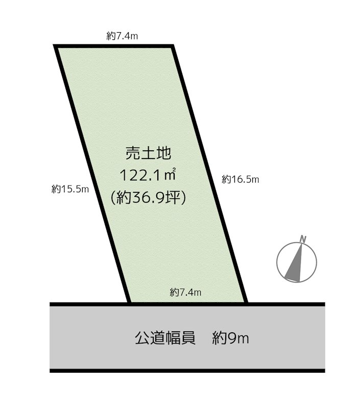 間取図・土地図