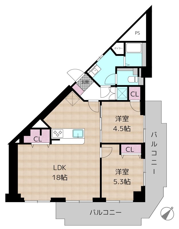 間取図・土地図