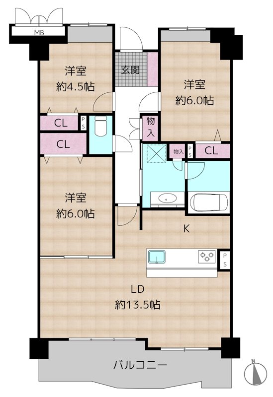 間取図・土地図