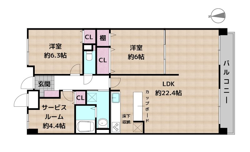 間取図・土地図