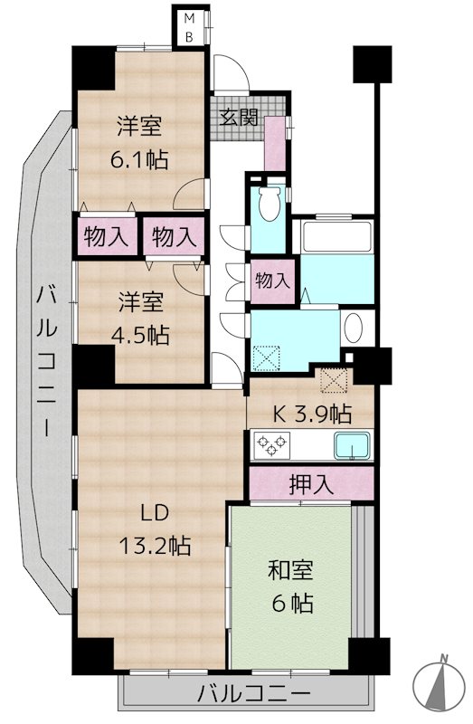 間取図・土地図