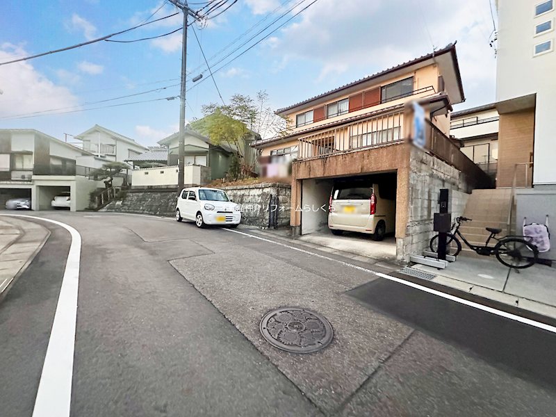 現地写真（前面道路含む現地写真）