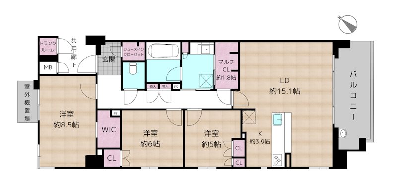 間取図・土地図