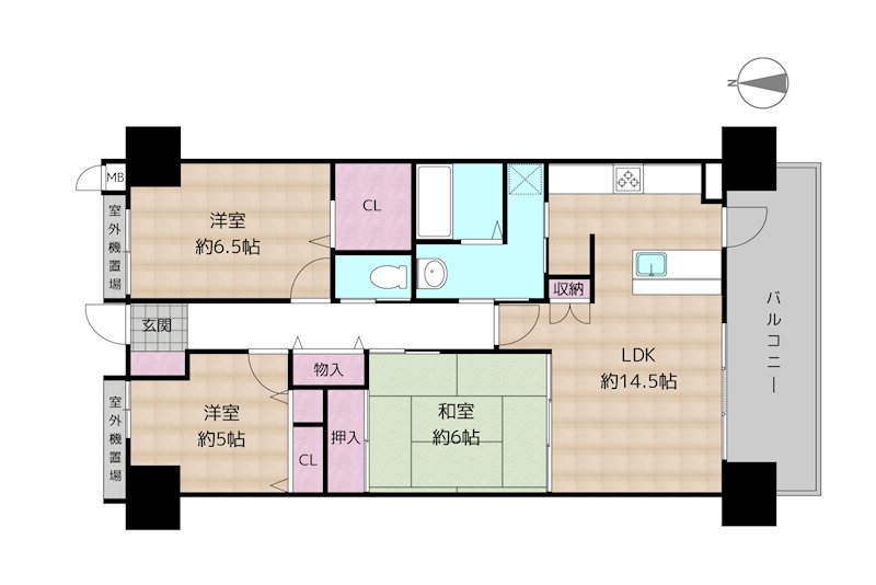 間取図・土地図