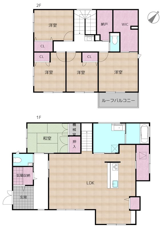 間取図・土地図