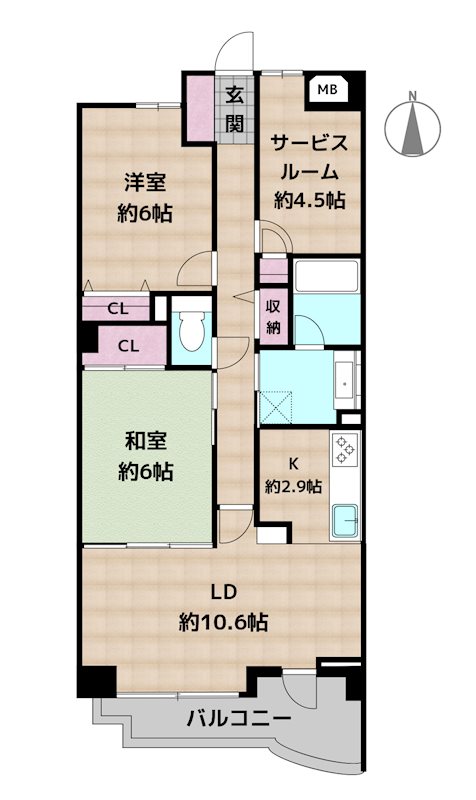 間取図・土地図