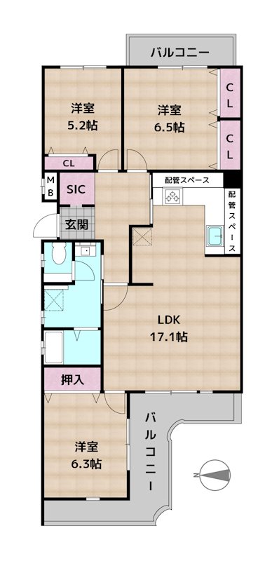 間取図・土地図