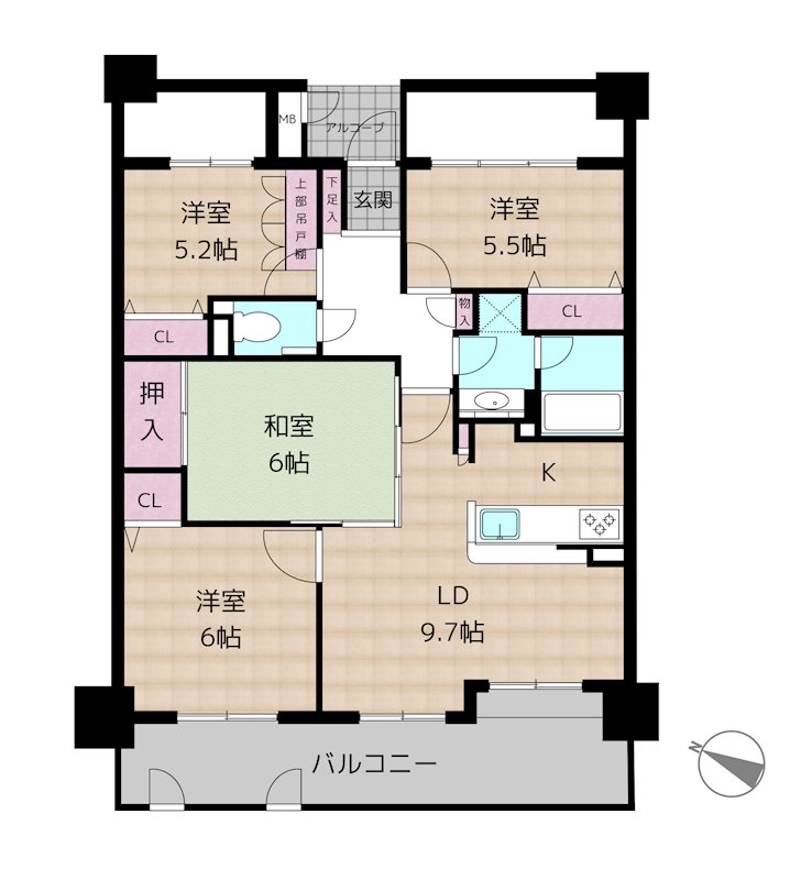 間取図・土地図