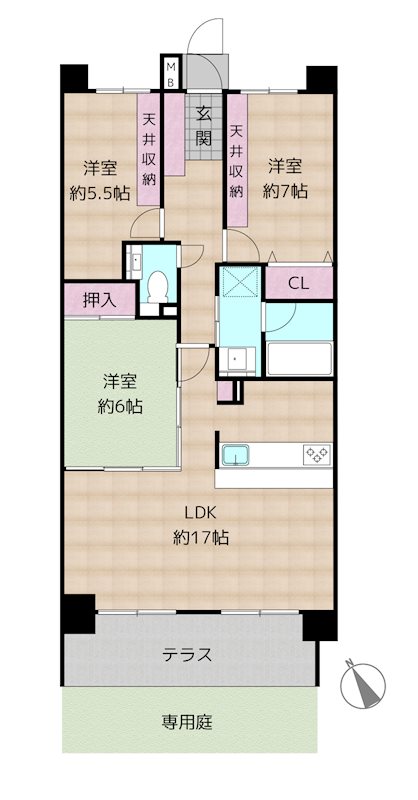 間取図・土地図