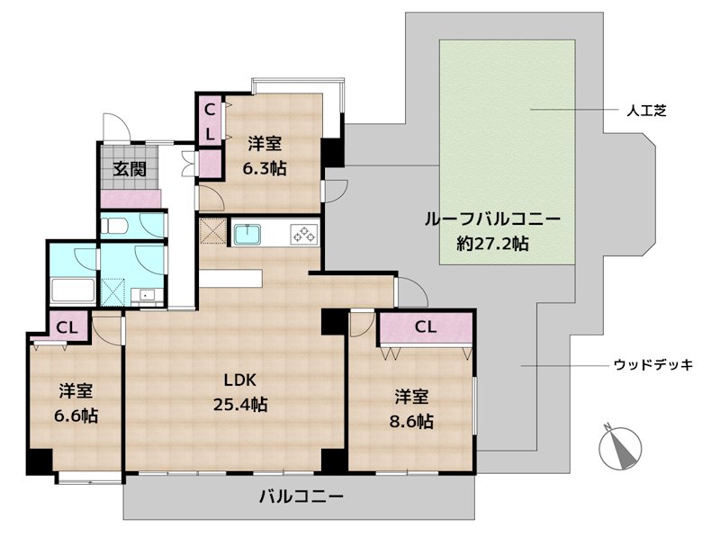 間取図・土地図