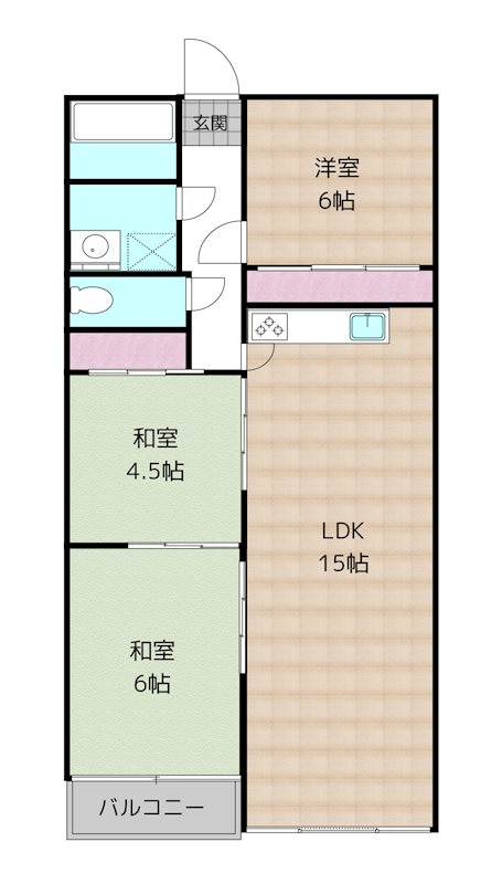 間取図・土地図
