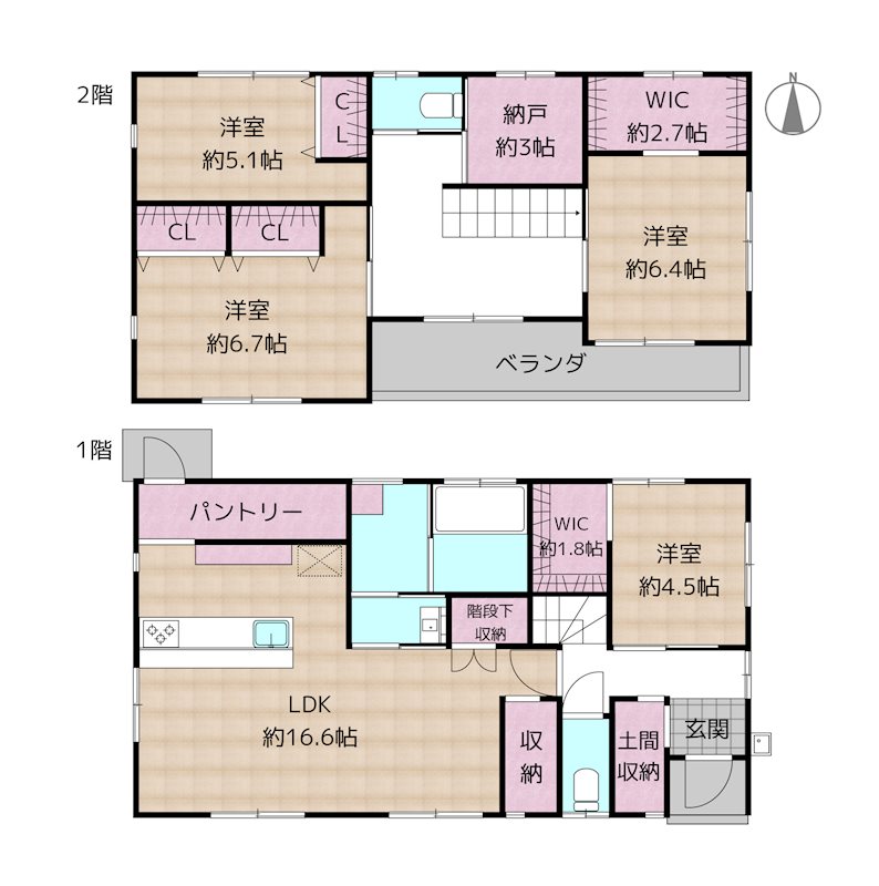 間取図・土地図