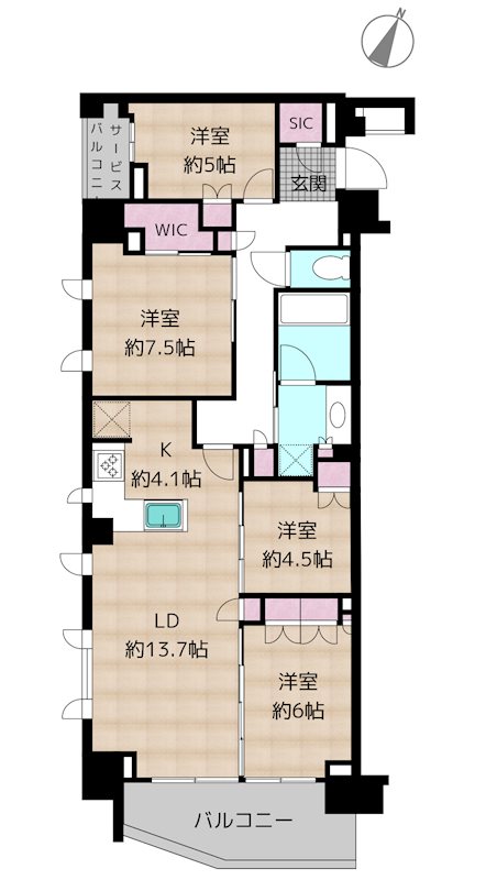 間取図・土地図