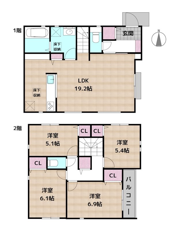 間取図・土地図