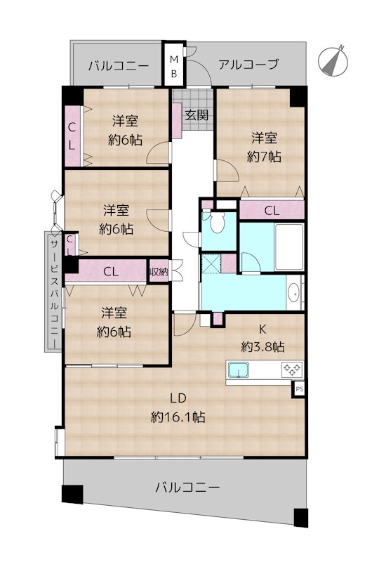 間取図・土地図