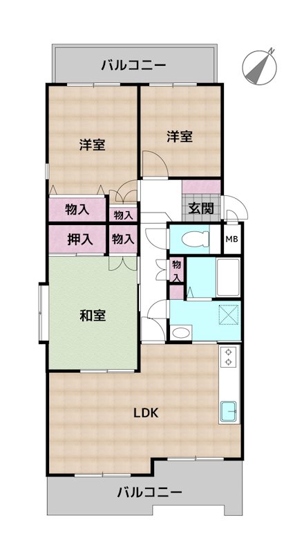 間取図・土地図