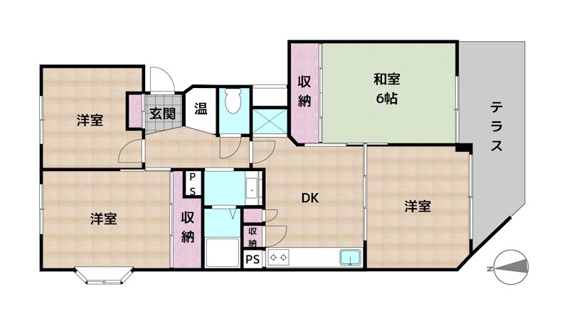 藤が丘ハウスの図面